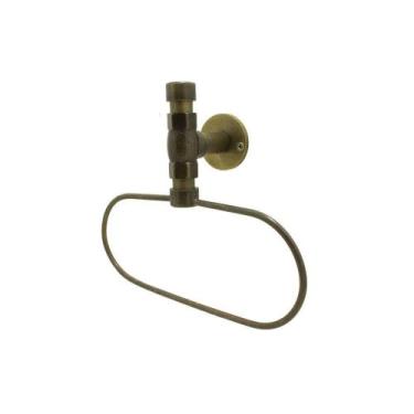 Imagem de Acessório Industrial Rústico Banheiro Lavatório Porta Toalha Argola Do