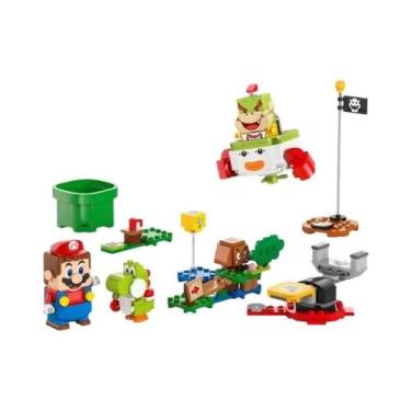 Imagem de Blocos De Construção Luigi Mario Para O Jogo De Aventura Super Brother