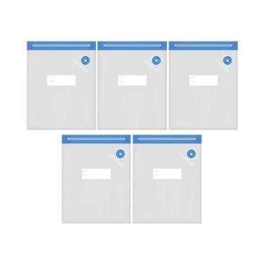 Imagem de Sacos Reutilizáveis Para Selagem a Vácuo De Alimentos Em 3 Tamanhos, C