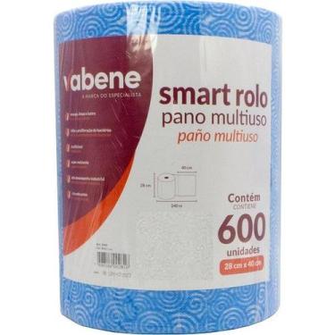 Imagem de Pano Multiuso SMART Vabene 28CM X 40CM Azul 600 Panos
