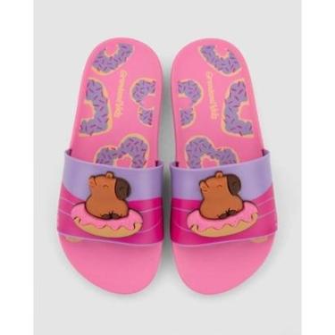 Imagem de Chinelo Slide Infantil Grendene Kids Capivara-Feminino