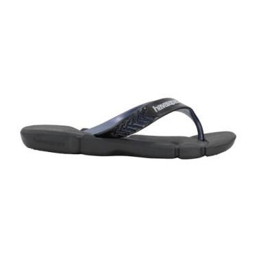Imagem de Chinelo Havaianas Power 2.0 Preto/Azul, Pp, 0536 preto, Azul indigo, 4