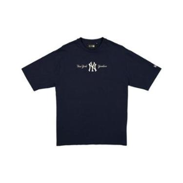 Imagem de Camiseta New Era Regular New York Yankees MLB Marinho-Masculino