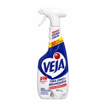 Imagem de Desinfetante Cloro Ativo X-14 Tira Limo Branqueia Veja 500ml