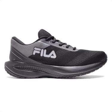 Imagem de Tênis Fila Rise Up Masculino, 42, Preto, Cinza