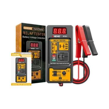 Imagem de Testador De Voltagem De Bateria De Carro 12V Com Indicador LED ANENG R