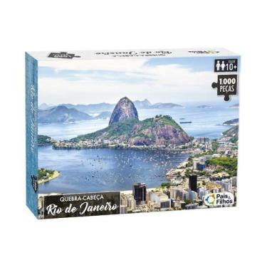 Imagem de Quebra Cabeça Premium Rio de Janeiro 1000 Peças Pais e Filhos