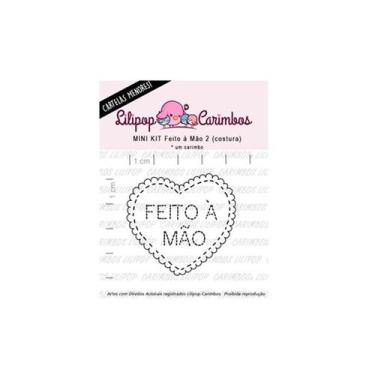 Imagem de Carimbo Mini Feito a Mão 2 costura - Cod 31000072 - 01 Unidade - Lilip