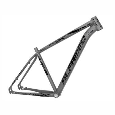 Imagem de Quadro Bicicleta Aro 29 Alfameq AFX, 15, Grafite brilhante