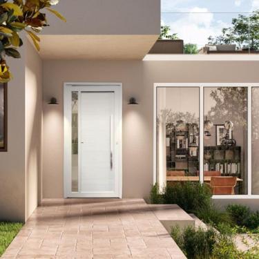 Imagem de Porta de PVC Pivotante 216x120cm Visione TECPLUS100 Brimak Abertura Es