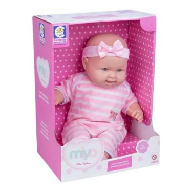 Imagem de Brinquedo Infantil Boneca Miyo Rosa Menina Cotiplas 2247
