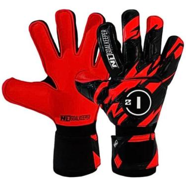 Imagem de Luva de Goleiro Iniciante N1 Starter - N1 Goalkeeper, Vermelho, 9