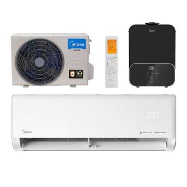 Imagem de Kit Ar Condicionado Split 12.000 BTUs Inverter AI Ecomaster Q/F + Umid