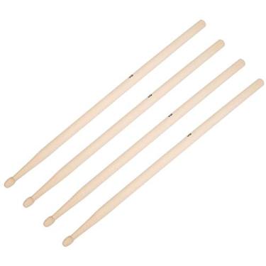 Imagem de Baquetas 5a, baqueta infantil de 16,02 x 0,55 polegadas Classic Grade A Maple para Rock para Punk para Música Popular para Jazz(Baquetas 5B)