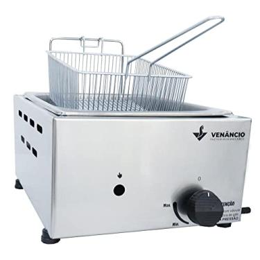 Imagem de Fritador Fritadeira Tacho Gás Óleo 1cuba 1/2 Sfg112 - Venâncio