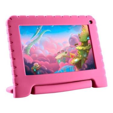 Imagem de Tablet Kid Pad Lite, Multilaser, Nb303, 8, 7'', Rosa