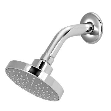 Imagem de Chuveiro Ducha Flatt Redondo Articulada Aquecedor Solar Gás