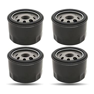 Imagem de Filtro de óleo 12 050 01-S 492932s para 492932 795137 696854, substitui 21548100 1205001-S 1205001, compatível com Kawasaki 49065-7007 GY20577, 49065-072 1 filtro de óleo LG492932S 28 050 01-S, pacote com 4