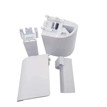 Imagem de Esmaltec Kit de Panelas 12cm Branco, Conjunto de Panelas com Pés de Encaixe para Fogão, sem Tampa, Esmalte, Branco