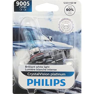 Imagem de Philips 9005 CrystalVision Platinum Lâmpada de farol atualizada, pacote com 1