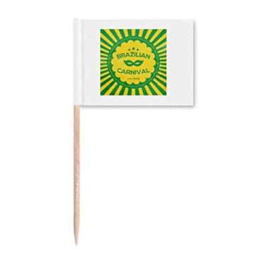 Imagem de Marcador de palito de palito de paixão Carnaval do Rio Brasil Decoração de festa