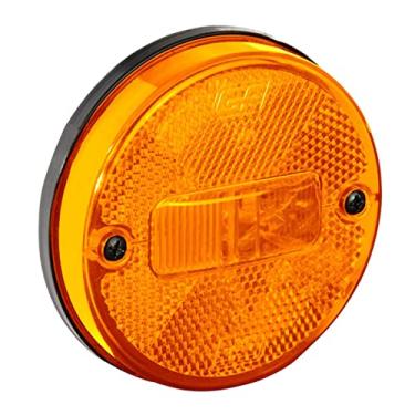 Imagem de Lanterna Lateral Led Base Reta Amarelo Lente Pl05650001