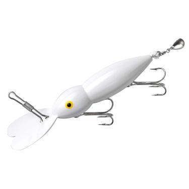 Imagem de Heddon Isca de pesca para mergulho profundo Magnum Hellbender, 14,5 cm, 19 g, branca