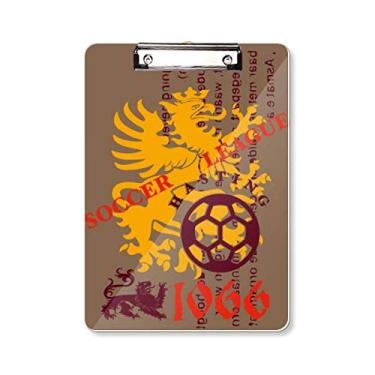 Imagem de Middle Age Dragon Football League Prancheta pasta, bloco de notas A4