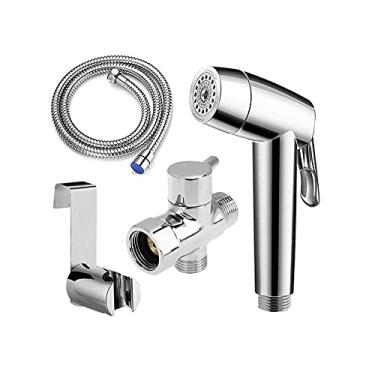 Imagem de Akitbahome – Pulverizador de bidê portátil para banheiro, kit de pulverizador para higiene pessoal