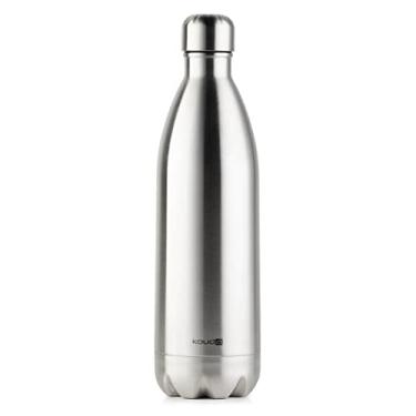 Imagem de Garrafa Térmica Kouda 1000ml Prata- Grey