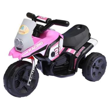 Imagem de Triciclo Elétrico G204 Infantil 6V Rosa - Bel Brink
