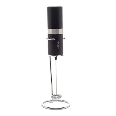 Imagem de WOLFF - Mixer Elétrico para Bebidas de Aço Inox e Plástico com Suporte - motor potente - serve para bater ovos - misturador