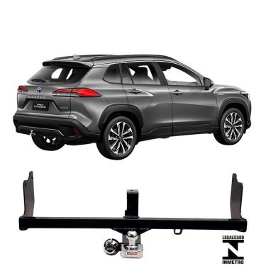 Imagem de Engate Reboque Rabicho Fixo Corolla Cross 2022 a 2023 500Kg