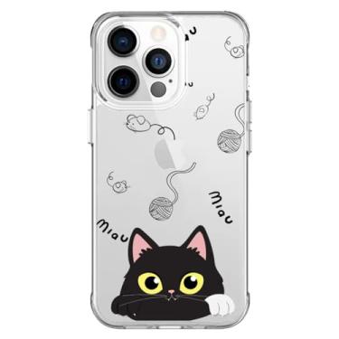 Imagem de Capa Capinha Anti Impacto para Iphone 11, 12, 13, 14, 15 e suas variações Modelo Miau (Iphone 12 Pro)