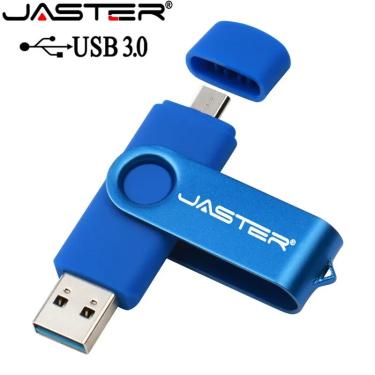 Imagem de JASTER-OTG USB Flash Drive  Memory Stick de metal  USB 3.0  Pendrive para Android Smart Phone  64GB