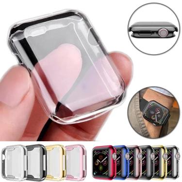 Imagem de Soft Clear Cover for Apple Watch  Screen Protector for iWatch Series  Ultra 9  8  7  6  SE  5  4