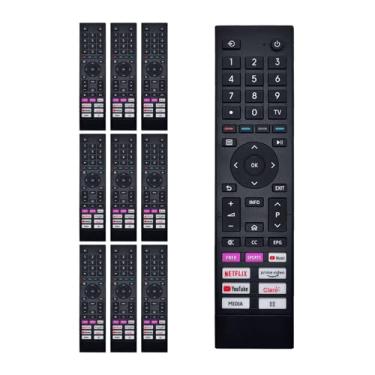Imagem de Kit 10 Kit 2 Controle Remoto Para TV Toshiba Smart 55m550k Tb001 Ct-95017 Ct-95030
