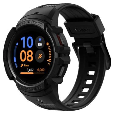 Imagem de Spigen Rugged Armor Pro compatível com Samsung Galaxy Watch FE (2024), Galaxy Watch 5 40mm (2022), Galaxy Watch 4 40mm (2021) - Preto