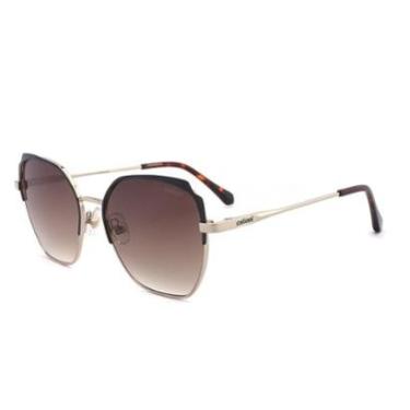 Imagem de Óculos Solar Colcci C0258e2034  Brilho Lente Marrom Degradê-Feminino