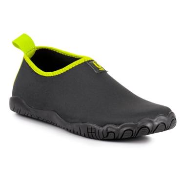 Imagem de Sapatilha Nautica Neoprene Unissex Aquatica Antiderrapante Praia Pesca Corrida Caiaque Mergulho Beach Tennis (Verde, BR, Adulto, Faixa Numérico, 33, 34)