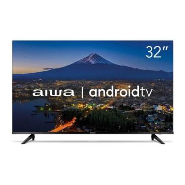 Imagem de Smart TV Aiwa 32 polegadas DLED HD AWSTV32BL02A Android com Conexão Wi