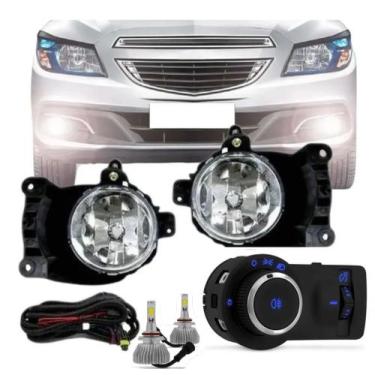 Imagem de Kit Farol De Milha Onix Lt + Super Led 2013 2014 2015 2016 - SUITS
