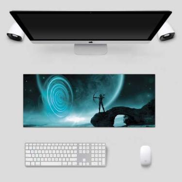 Imagem de Mouse Pad Gamer Speed 28cm X 70cm x 3MM - Deluzz, Arqueiro Sombrio