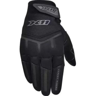 Imagem de Luva X11 Fitx Motoqueiro Touchscreen Masculina Proteção Frio, P, PRETO