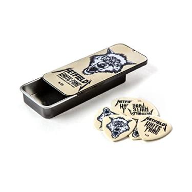 Imagem de Jim Dunlop Hetfield's White Fang Custom 1,0 mm Flow Guitar Pick Tin (PH122T100)