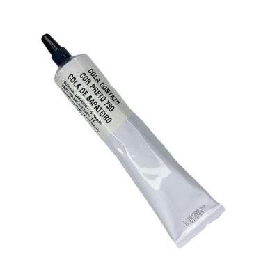 Imagem de Cola Contato Cor Preto 75G Cola De Sapateiro - So Produto