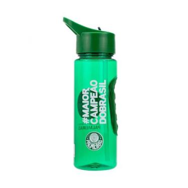 Imagem de Garrafa Plástico Canudo 700ml Palmeiras - mileno