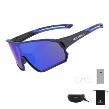 Imagem de Óculos Rockbros Bike Ciclismo Polarizado Uv Clip Grau Case