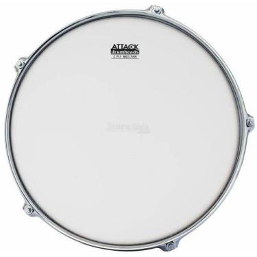 Imagem de Pele Attack Drumheads 2-Ply Thin Skin Coated 08 Filme Duplo Porosa Mai