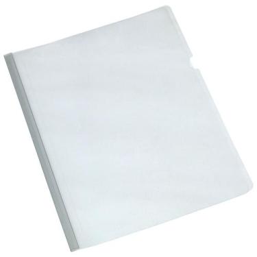 Imagem de Pasta Canaleta Cristal A4 Polibras Transparente para Organização de Ar